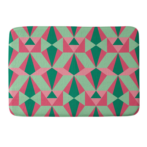 Gneural Kitsch Deco Holiday Memory Foam Bath Mat